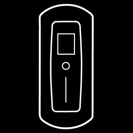 Creaxio-tragbares Ladegerät-Symbol